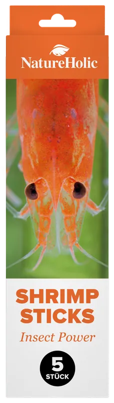 NatureHolic Garnelen Lollies „Insect Power“, 5 Lollis Zertifiziert